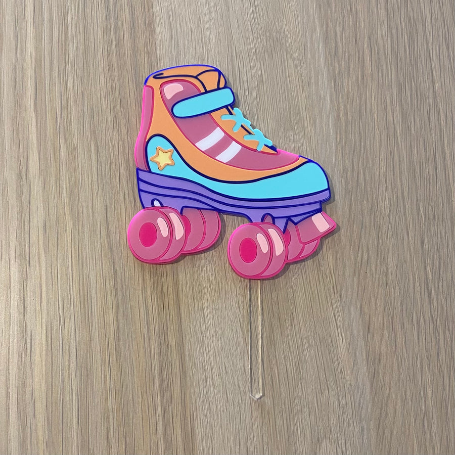 RollerFit - Eat Cake and Roller Skate Greeting Card